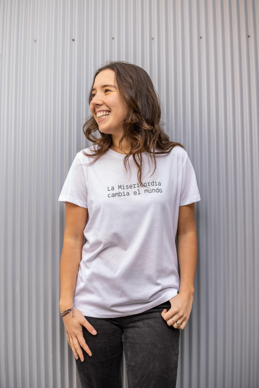 Polera "La Misericordia cambia el mundo" Mujer