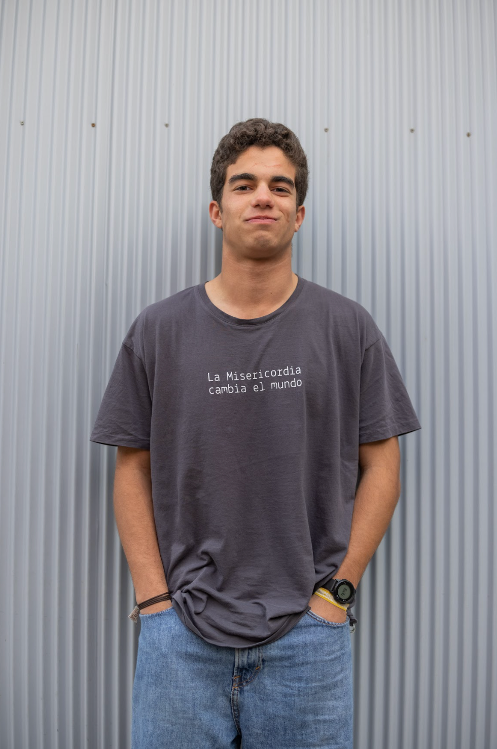 Polera "La Misericordia cambia el mundo" Hombre