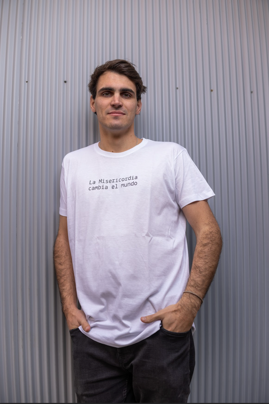 Polera "La Misericordia cambia el mundo" Hombre